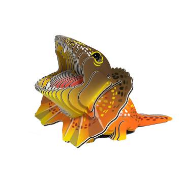 3D пазл Eugy Зоопарк Плащоносна ящірка (XEG-108) 3D пазл Eugy Зоопарк Плащоносна ящірка (XEG-108)