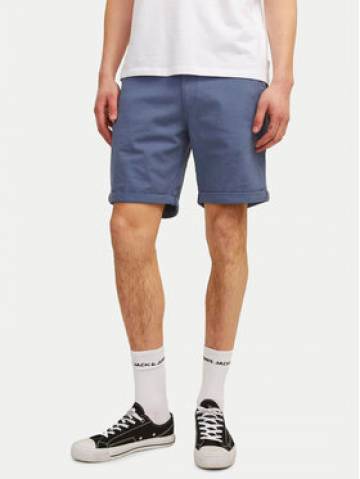 Jack&Jones Шорти з тканини Fury 12206889 Голубий Regular Fit Jack&Jones Шорти з тканини Fury 12206889 Голубий Regular Fit