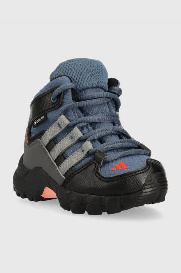 Детские ботинки adidas TERREX TERREX MID GTX I цвет серый Детские ботинки adidas TERREX TERREX MID GTX I цвет серый
