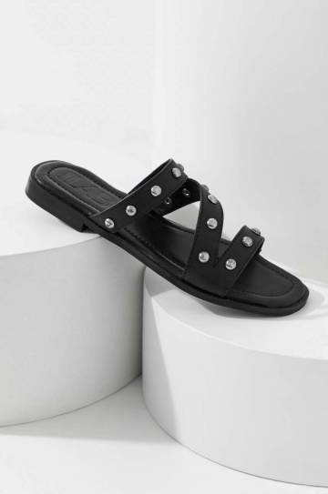 Кожаные шлепанцы Answear Lab женские цвет чёрный Кожаные шлепанцы Answear Lab женские цвет чёрный