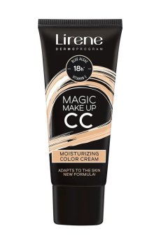 Уценка! CC-крем для лица Lirene Magic Make Up Moisturizing Color-Correcting Cream, 30 мл