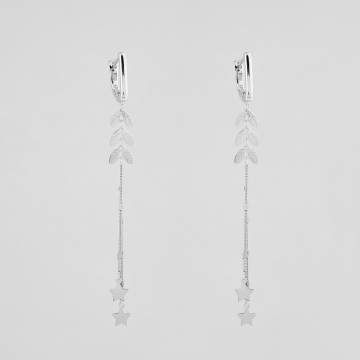 Серебряные серьги Minimal 521020 Серебряные серьги Minimal 521020