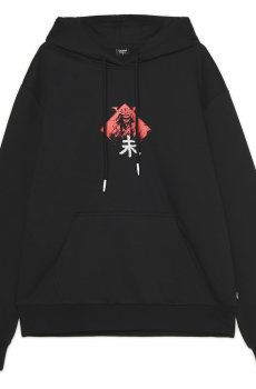 Cropp - Чорне худі з принтом - чорний