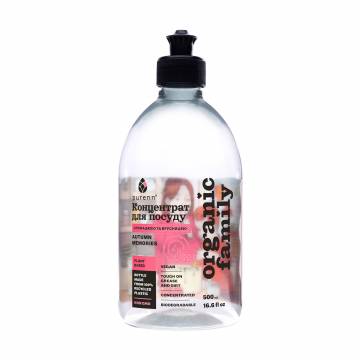 Средство для мытья посуды Purenn Organic Family Autumn Memories Ромашка и Брусника, 500 мл Средство для мытья посуды Purenn Organic Family Autumn Memories Ромашка и Брусника, 500 мл