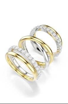 Кольцо Swarovski HYPERBOLA 3 шт