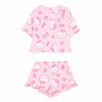 Cropp - Піжамний комплект із двох предметів Hello Kitty - рожевий Cropp - Піжамний комплект із двох предметів Hello Kitty - рожевий