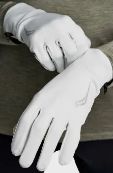 Светло-серые перчатки HURRICANE GLOVE Серый L Saucony SAU800055-GY