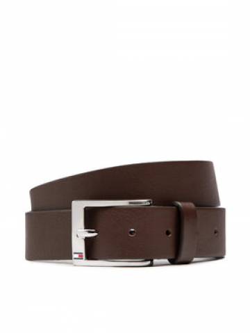 Tommy Hilfiger Чоловічий ремінь New Aly Belt AM0AM08363 Коричневий Tommy Hilfiger Чоловічий ремінь New Aly Belt AM0AM08363 Коричневий