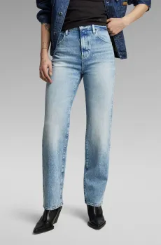 Женские голубые джинсы Viktoria High Straight Голубой 27-32 G-Star RAW D23959,D434