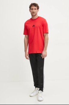 Хлопковая футболка adidas Essential