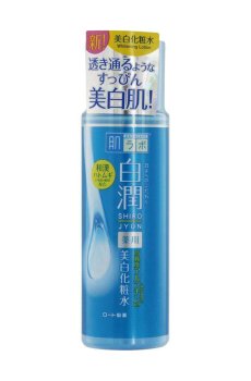 Отбеливающий лосьон для лица Hada Labo Shirojyun Medicated Whitening Lotion с арбутином, 170 мл