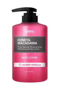 Лосьон для тела Kundal Honey & Macadamia Body Lotion Amber Vanilla Янтарная ваниль, 500 мл