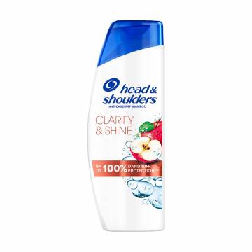 Шампунь против перхоти Head & Shoulders Clarify & Shine Anti-Dandruff Shampoo Очищение и блеск, 400 мл Шампунь против перхоти Head & Shoulders Clarify & Shine Anti-Dandruff Shampoo Очищение и блеск, 400 мл