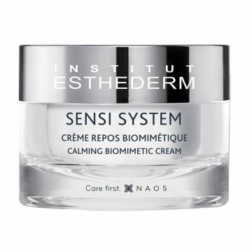 Успокаивающий биомиметический крем для лица и шеи Institut Esthederm Sensi System Calming Biominetic Cream, 50 мл Успокаивающий биомиметический крем для лица и шеи Institut Esthederm Sensi System Calming Biominetic Cream, 50 мл