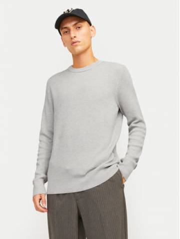 Jack&Jones Светр Perfect 12257771 Сірий Regular Fit Jack&Jones Светр Perfect 12257771 Сірий Regular Fit
