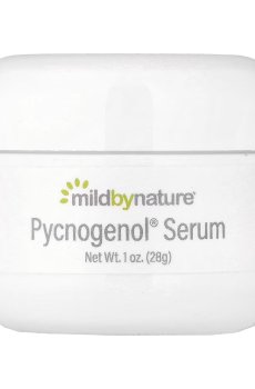 Успокаивающая омолаживающая сыворотка для лица mild by nature Pycnogenol Serum, 28 г