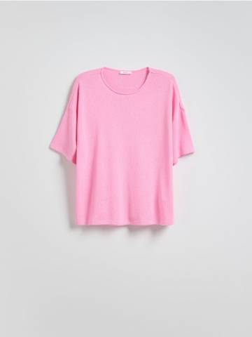 Reserved - LADIES` BLOUSE - рожевий - 986ED-30X Reserved - LADIES` BLOUSE - рожевий - 986ED-30X