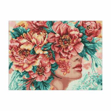Алмазная мозаика Ideyka Романтика цветов, 30*40 см (AMO8032) Алмазная мозаика Ideyka Романтика цветов, 30*40 см (AMO8032)