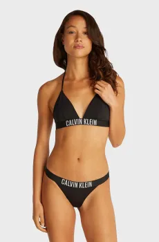 Женские черные трусики от купальника Черный S Calvin Klein KW0KW02857