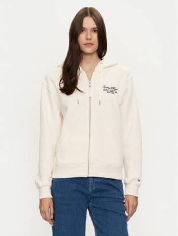 Tommy Hilfiger Світшот WW0WW43572 Écru Regular Fit