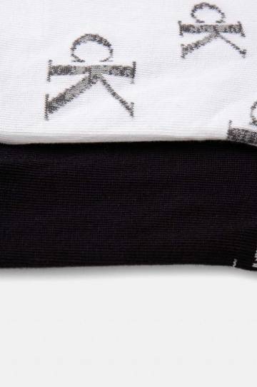 Носки Calvin Klein Jeans 2 шт мужские цвет белый 701229459 Носки Calvin Klein Jeans 2 шт мужские цвет белый 701229459