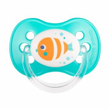 Пустышка силиконовая Canpol Babies Nature круглая, бирюзовая, от 6 до 18 месяцев (22/435) Пустышка силиконовая Canpol Babies Nature круглая, бирюзовая, от 6 до 18 месяцев (22/435)