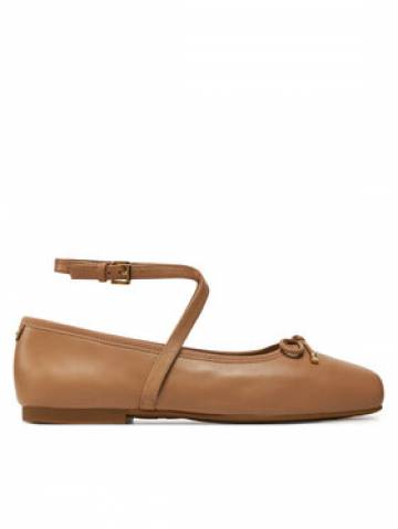 Michael Kors Балетки Collette Leather Ballet Flat 40T4CTFP1L Коричневий Michael Kors Балетки Collette Leather Ballet Flat 40T4CTFP1L Коричневий