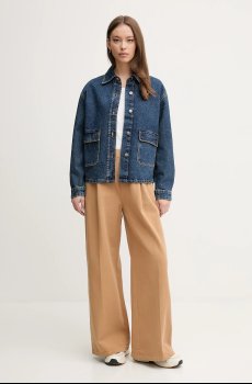 Хлопковая джинсовая куртка United Colors of Benetton