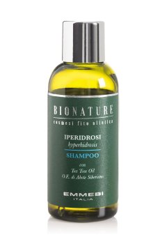 Шампунь для волос Emmebi Italia BioNature Mineral Treatment Hyperhidrosis Shampoo против гипергидроза, 50 мл