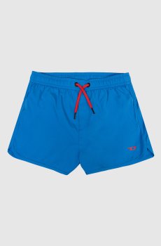 Детские синие шорты для плавания с эмблемой