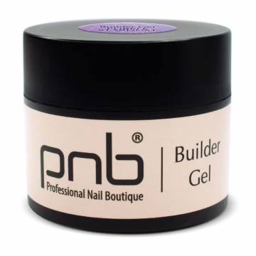 Гель для моделирования ногтей PNB Builder Gel, Purple Stardust, 15 мл Гель для моделирования ногтей PNB Builder Gel, Purple Stardust, 15 мл