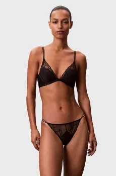 Женские черные трусики Черный XS Calvin Klein LV00QF8353