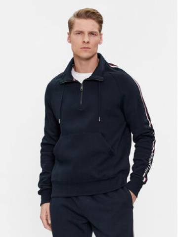 Tommy Hilfiger Світшот Global Stripe MW0MW33661 Cиній Regular Fit Tommy Hilfiger Світшот Global Stripe MW0MW33661 Cиній Regular Fit