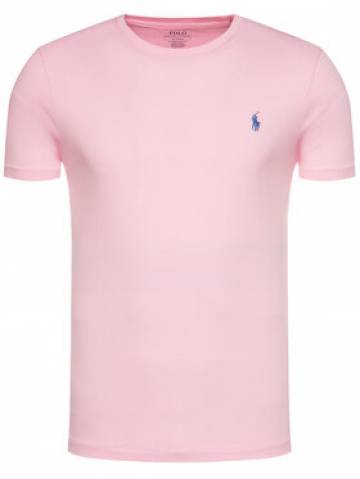 Polo Ralph Lauren Футболка 710671438 Рожевий Custom Slim Fit Polo Ralph Lauren Футболка 710671438 Рожевий Custom Slim Fit