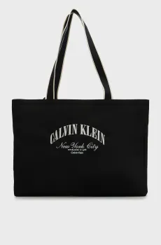 Мужской черный шоппер GRAPHIC CAPSULE TOTE Черный ONESIZE Calvin Klein LV04D3348G