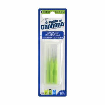 Щетки интердентальные Pasta del Capitano Interdental Brush Medium для межзубных промежутков, 5 шт Щетки интердентальные Pasta del Capitano Interdental Brush Medium для межзубных промежутков, 5 шт