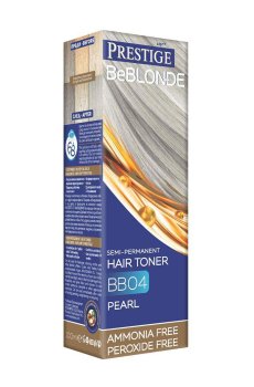Безаммиачный оттеночный бальзам для волос Vips Prestige BeBlond Semi-Permanent Hair Toner BB04 Pearl, 100 мл