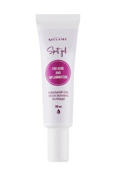 Локальный гель для лица Reclaire Spot Gel For Acne And Inflammation против воспалений и прыщей, 30 мл