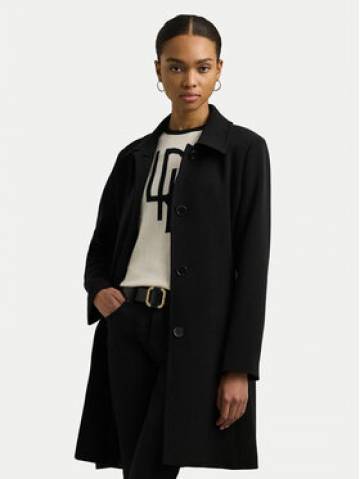 Lauren Ralph Lauren Демісезонний плащ 297951273001 Чорний Straight Fit Lauren Ralph Lauren Демісезонний плащ 297951273001 Чорний Straight Fit
