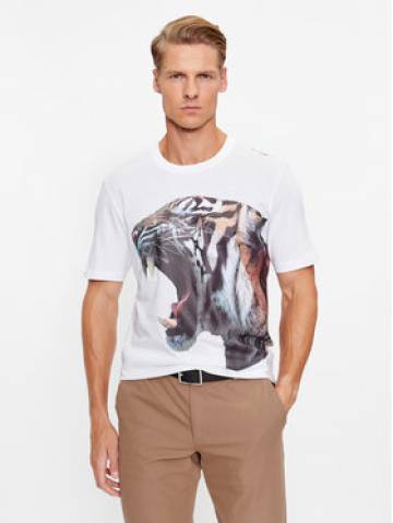 Hugo Футболка 50494577 Білий Regular Fit Hugo Футболка 50494577 Білий Regular Fit