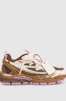 Коричневые комбинированные кроссовки Be Right Back с логотипом