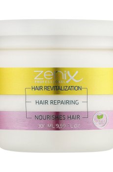 Питательно-восстанавливающая маска для волос Zenix Professional Hair Repairing, 300 мл