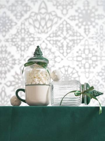 Банка з Кришкою - зелений