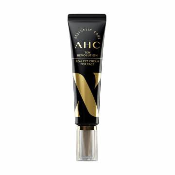 Антивозрастной крем для кожи вокруг глаз и лица AHC Ten Revolution Real Eye Cream For Face с эффектом лифтинга, 12 мл Антивозрастной крем для кожи вокруг глаз и лица AHC Ten Revolution Real Eye Cream For Face с эффектом лифтинга, 12 мл