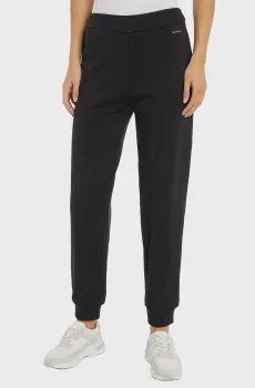 Женские черные спортивные брюки NANO LOGO RELAXED Черный S Calvin Klein K20K207214