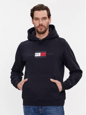 Tommy Hilfiger Світшот Flag Hoody MW0MW37861 Cиній Regular Fit Tommy Hilfiger Світшот Flag Hoody MW0MW37861 Cиній Regular Fit