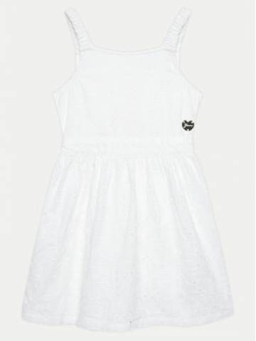 Guess Елегантне плаття J4GK22 WG5N0 Білий Regular Fit Guess Елегантне плаття J4GK22 WG5N0 Білий Regular Fit