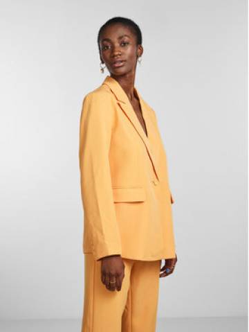 YAS Піджак Bluris 26028353 Оранжевий Regular Fit YAS Піджак Bluris 26028353 Оранжевий Regular Fit
