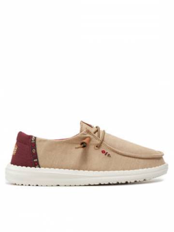 Hey Dude Туфлі Wendy Chambray Boho 40729-255 Бежевий Hey Dude Туфлі Wendy Chambray Boho 40729-255 Бежевий