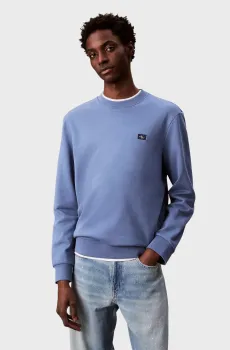 Мужской голубой свитшот 350TERRY BADGE Голубой XXL Calvin Klein Jeans LV04RC273G